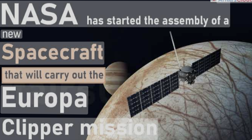 Europa Clipper mission (unfinished simulation)