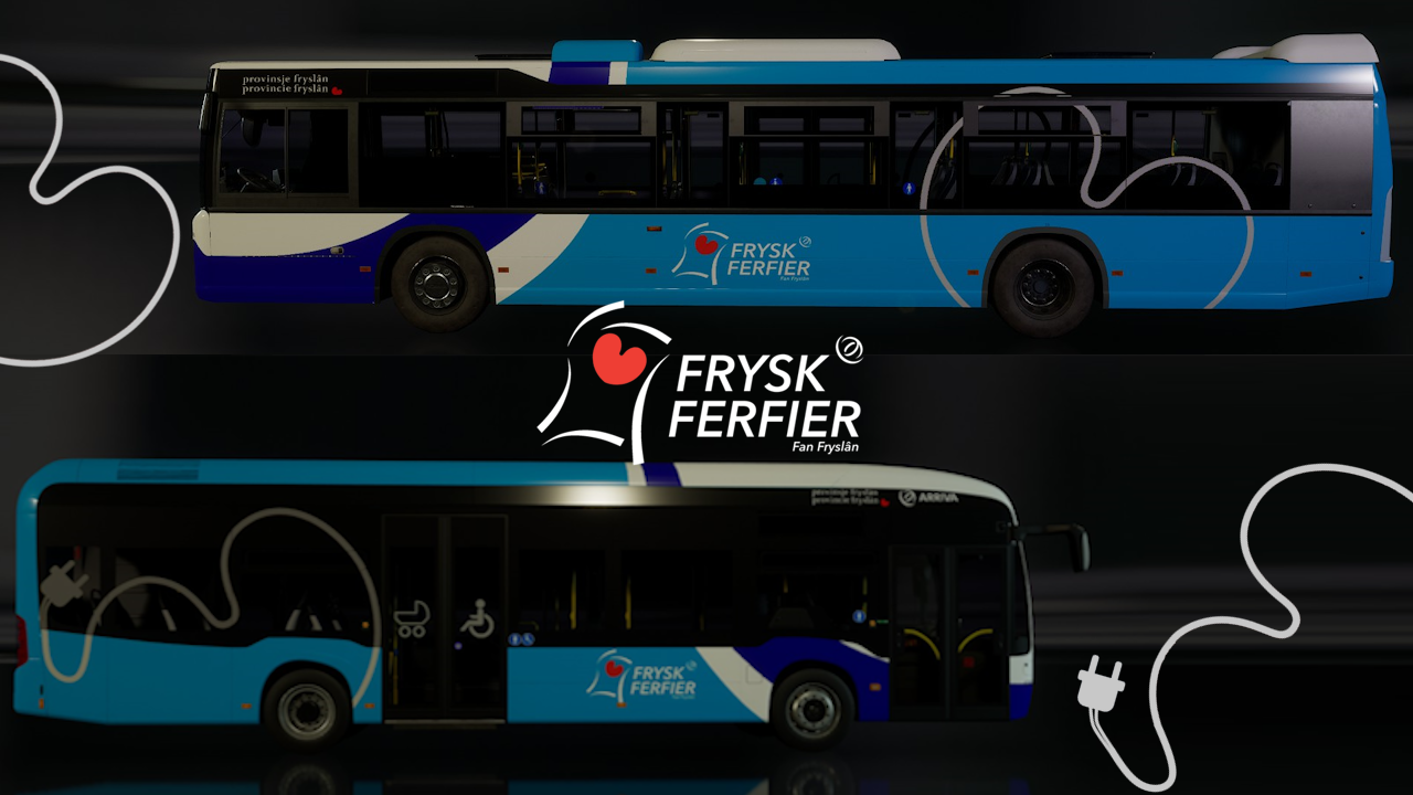 Arriva Frysk Ferfier Scania and MB