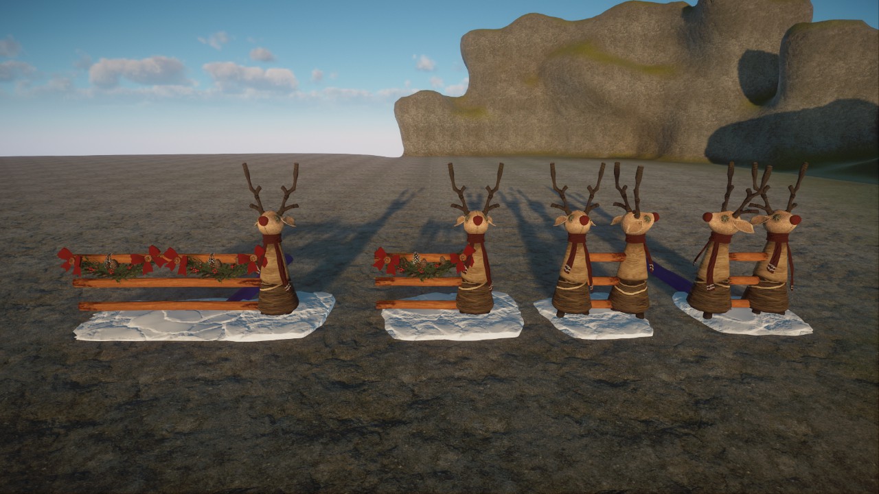 Holiday Gifting Reindeer Fences