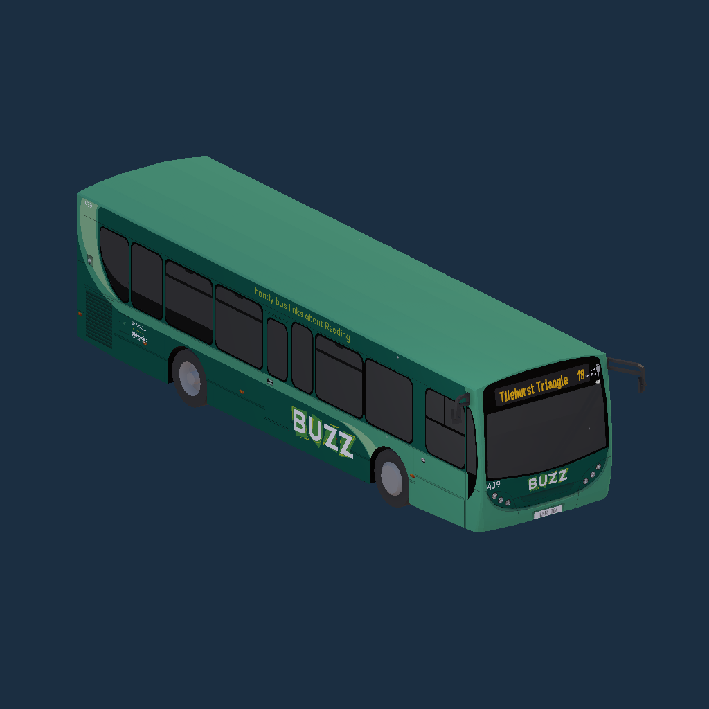 Reading Buses 439 YP14 TGK Buzz Livery