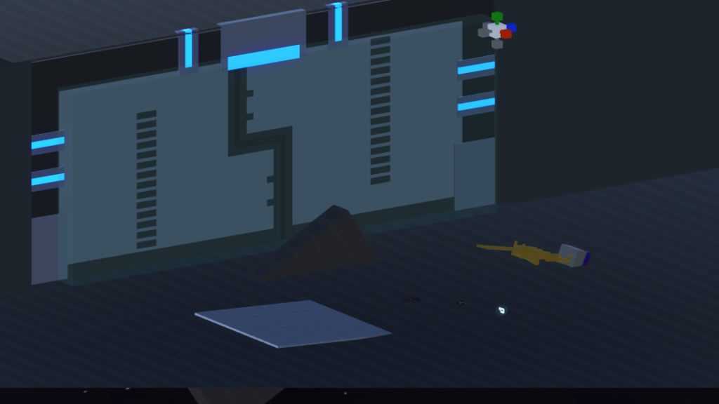 Gamejam with blue cow