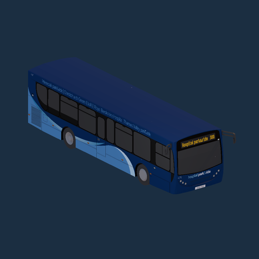 Reading Buses 405 YR13 PLX Hospital Park&Ride Livery