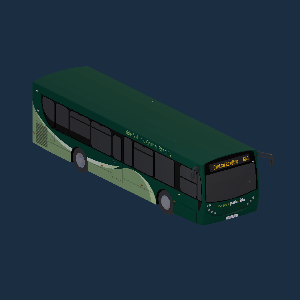 Reading Buses 402 YR13 PLO Mereoak Park&Ride Livery