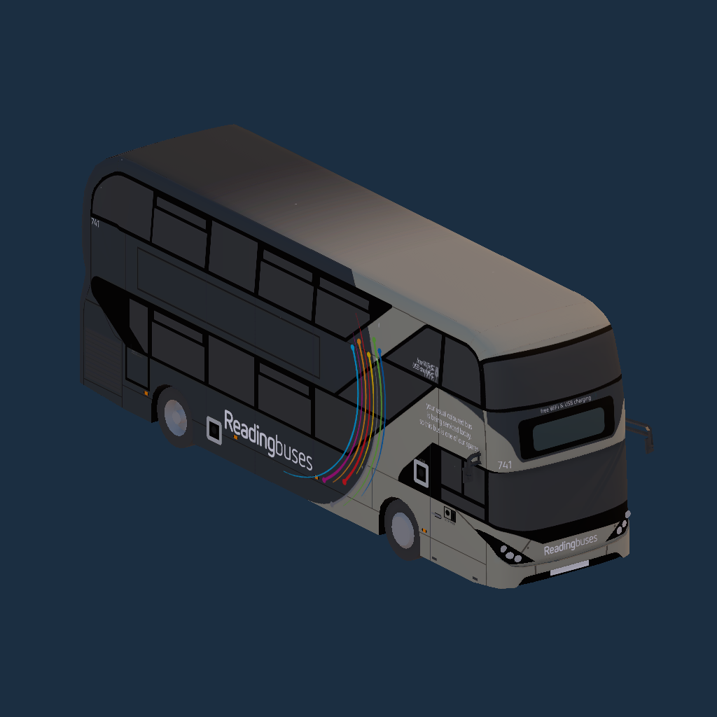 Reading Buses 741 RG24 BUS Generic Livery