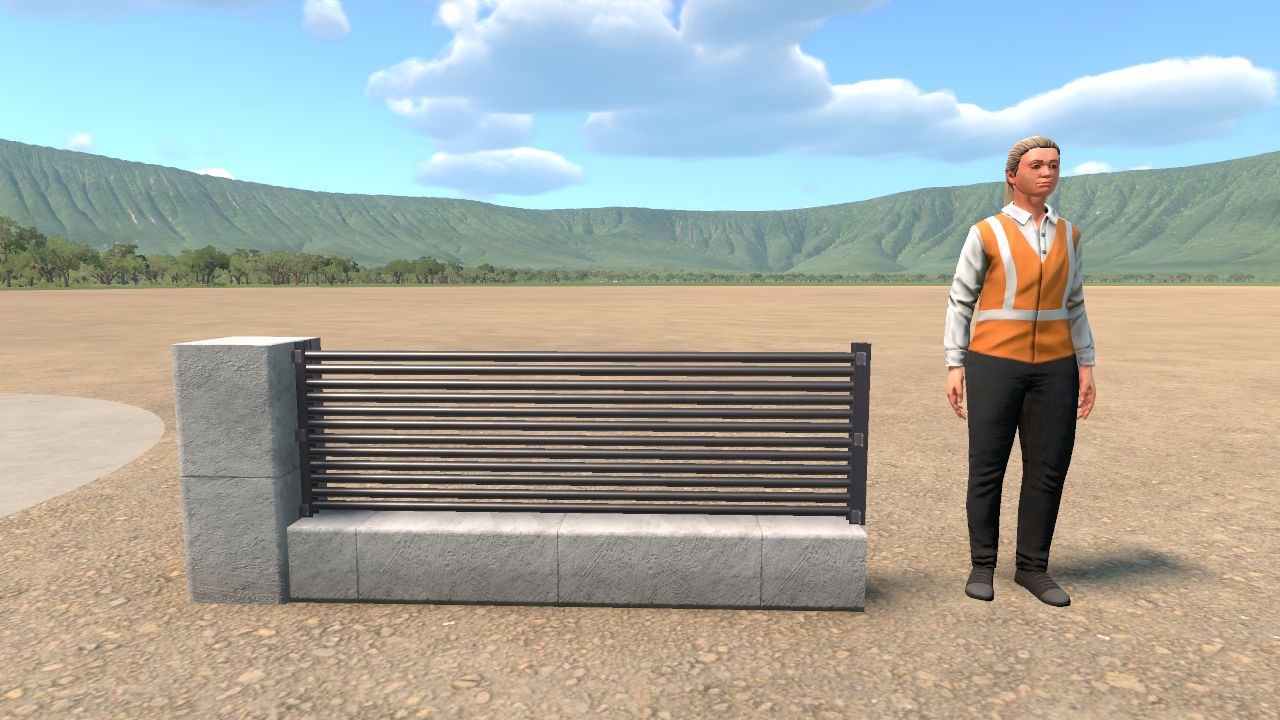 modern fences