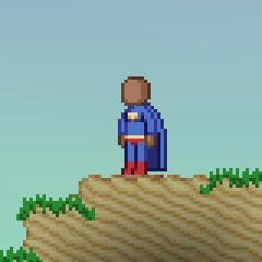 Pixel Hero Cape