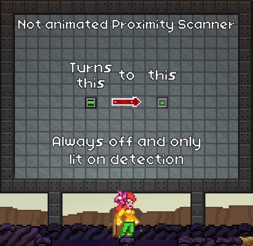 Not animated Proximity Scanner