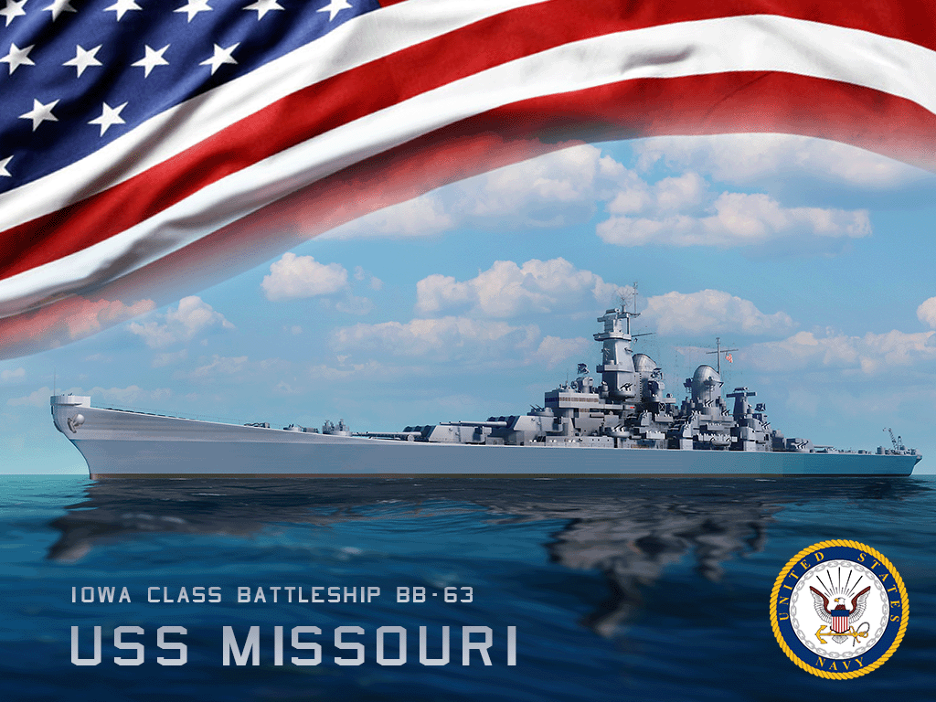 (Vanilla) USS Missouri BB-63, Sept 1945