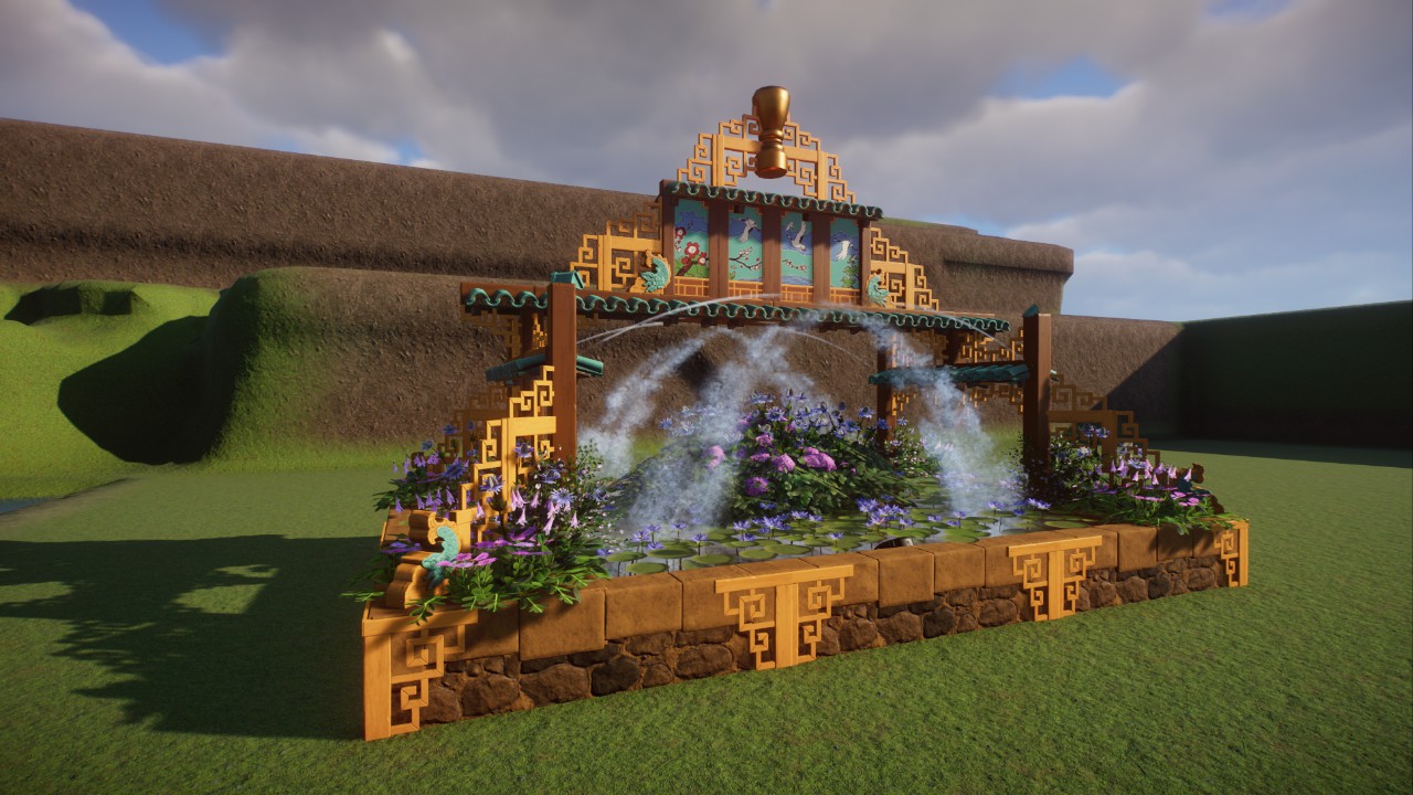 Lotus Reborn Fountain Grampers62