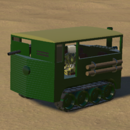 Military Heavy Tractor preview