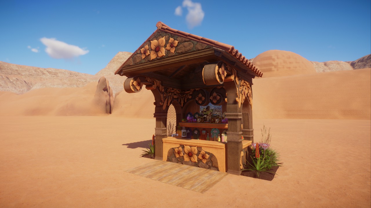 Arid Fracture Counter Shed