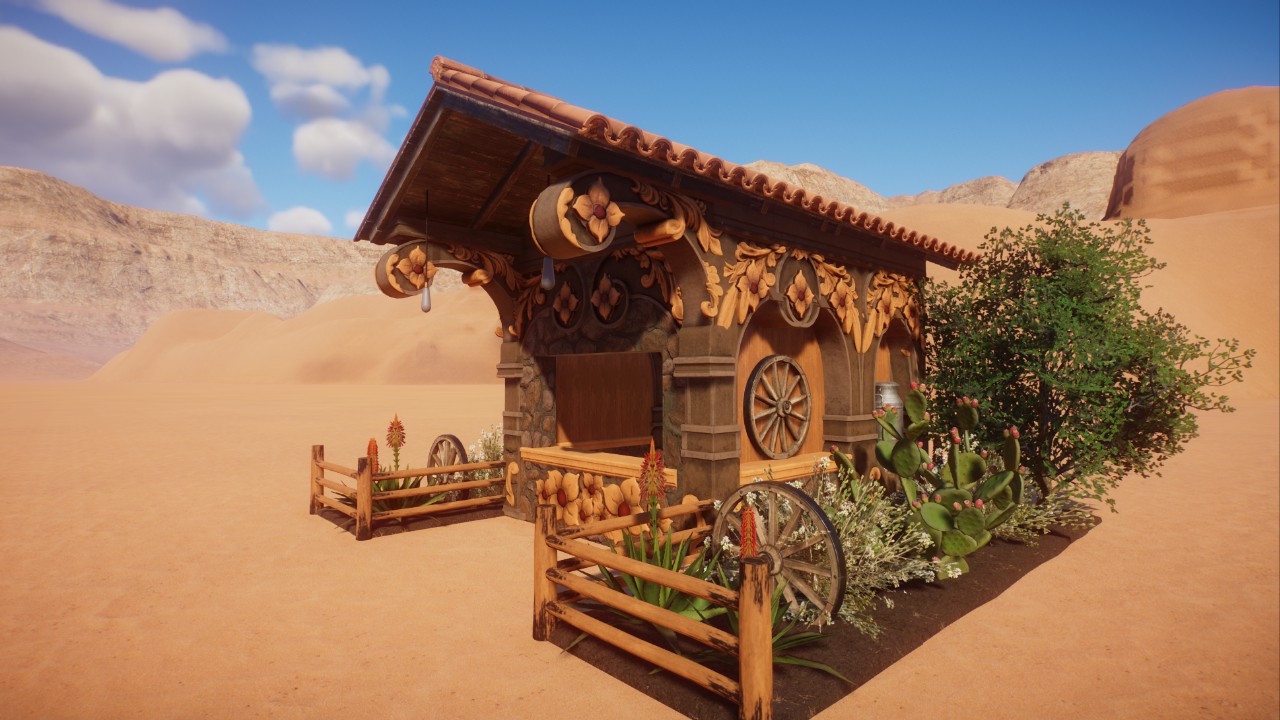 Arid Fracture 1 Shop Shed