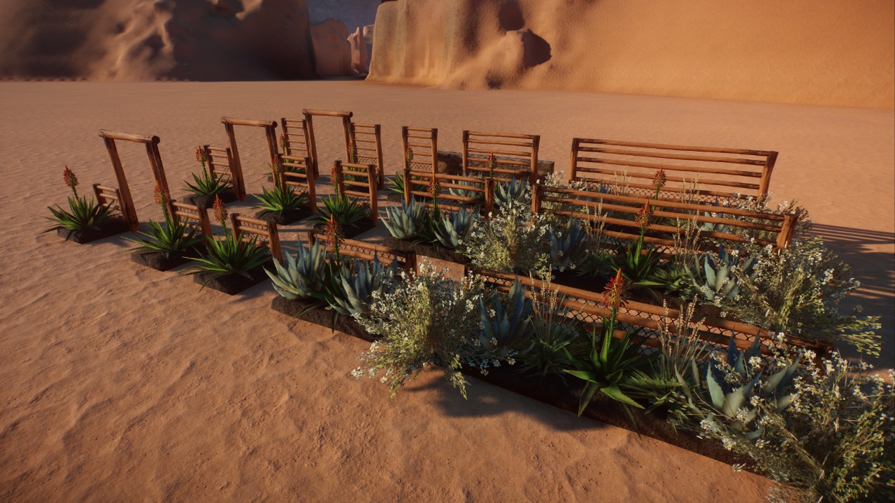 Arid Fracture Pole Fences
