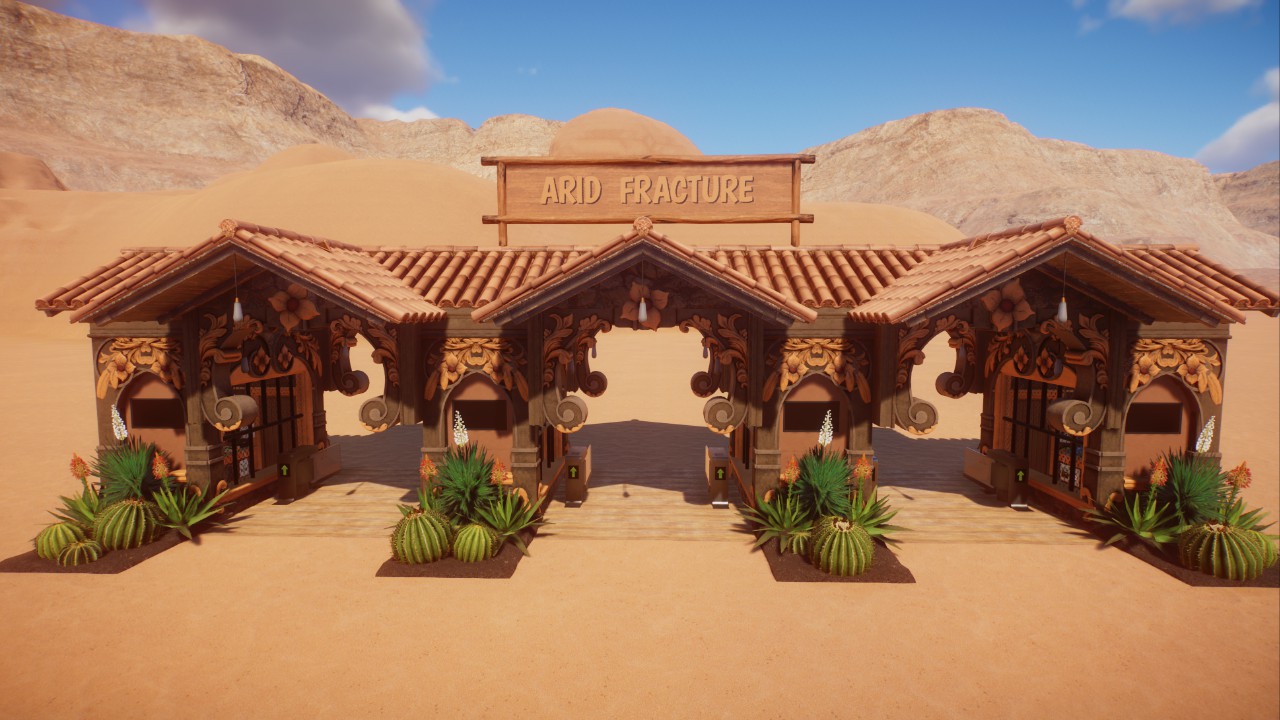 Arid Fracture Park Entrance