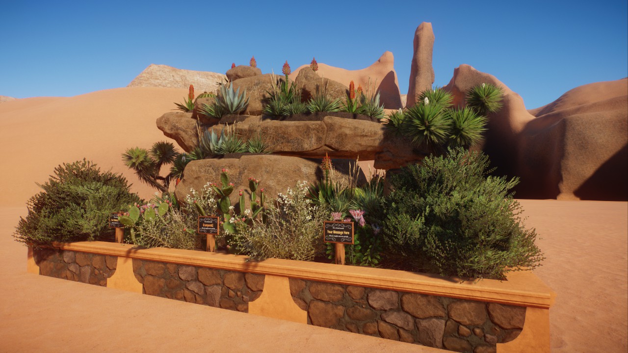 Arid Fracture Hoodoo Garden