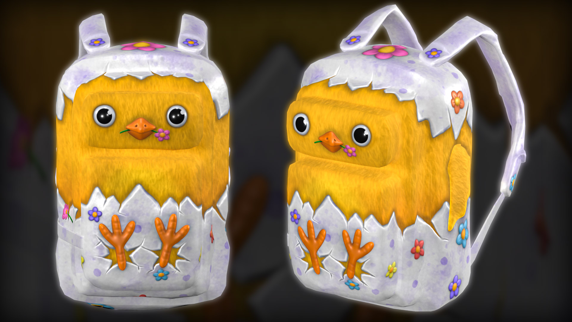 Hatched Backpack