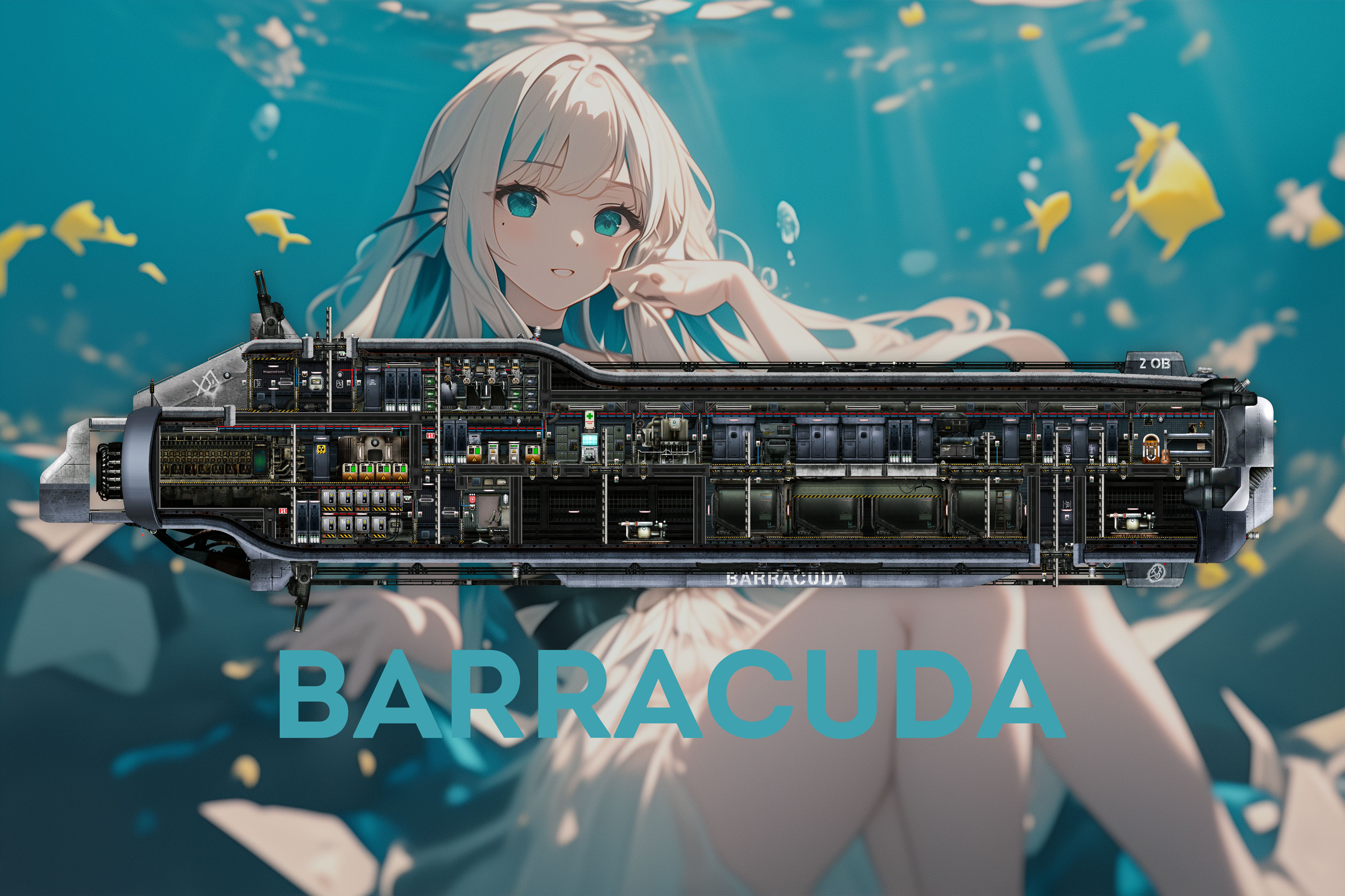 F-07 Barracuda 2EC – Barotrauma Mod