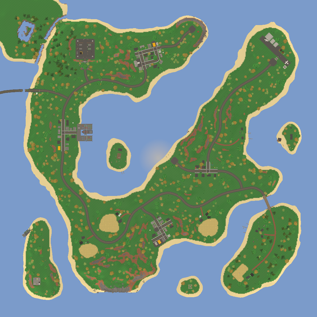 Os hominho Mapa sem zombi – Unturned Mod