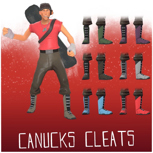 Canucks Cleats