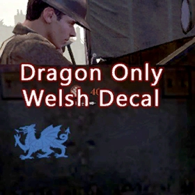 Welsh Dragon Only