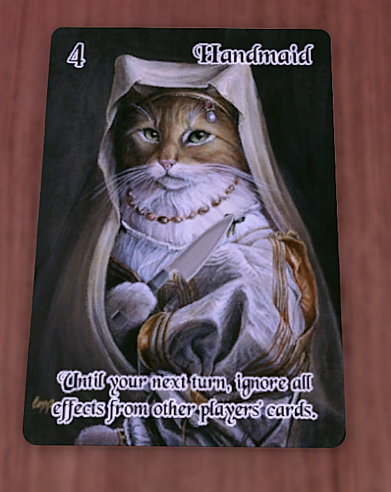 Love Letter with Knife Cats!