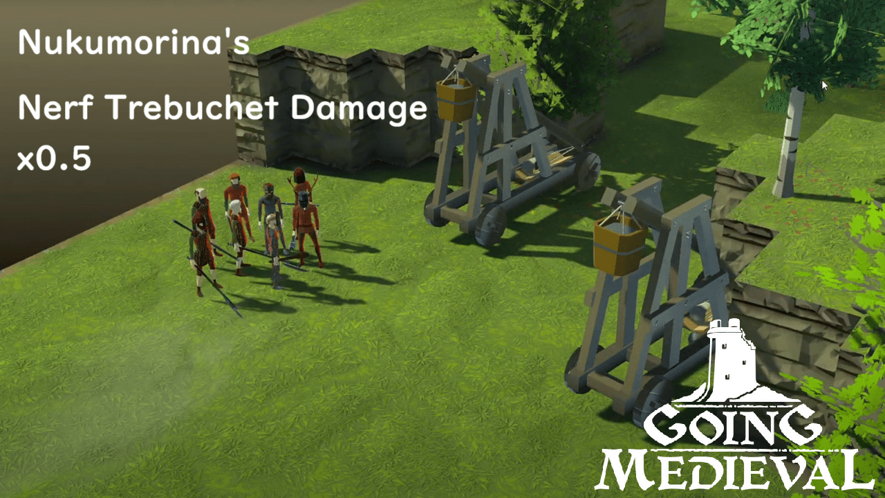 Nerf Trebuchet Damage x0.5