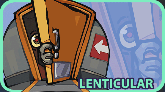 Sticker | Unhinged | Lenticular