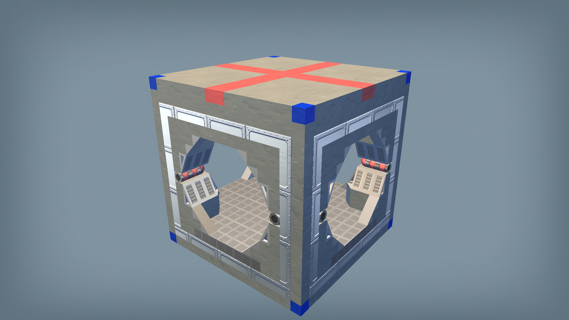b3k block reinforced corridor X old ver
