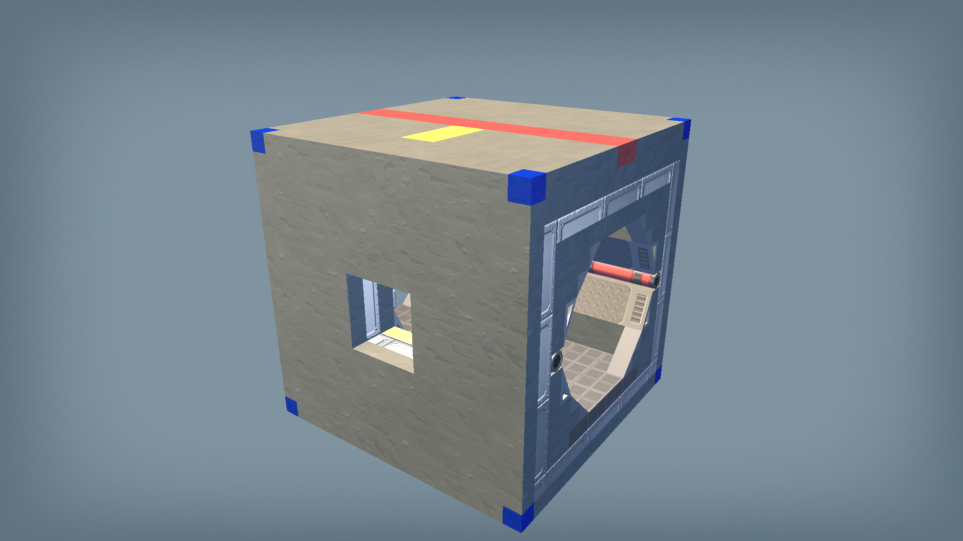 b3k block reinforced corridor connection old ver