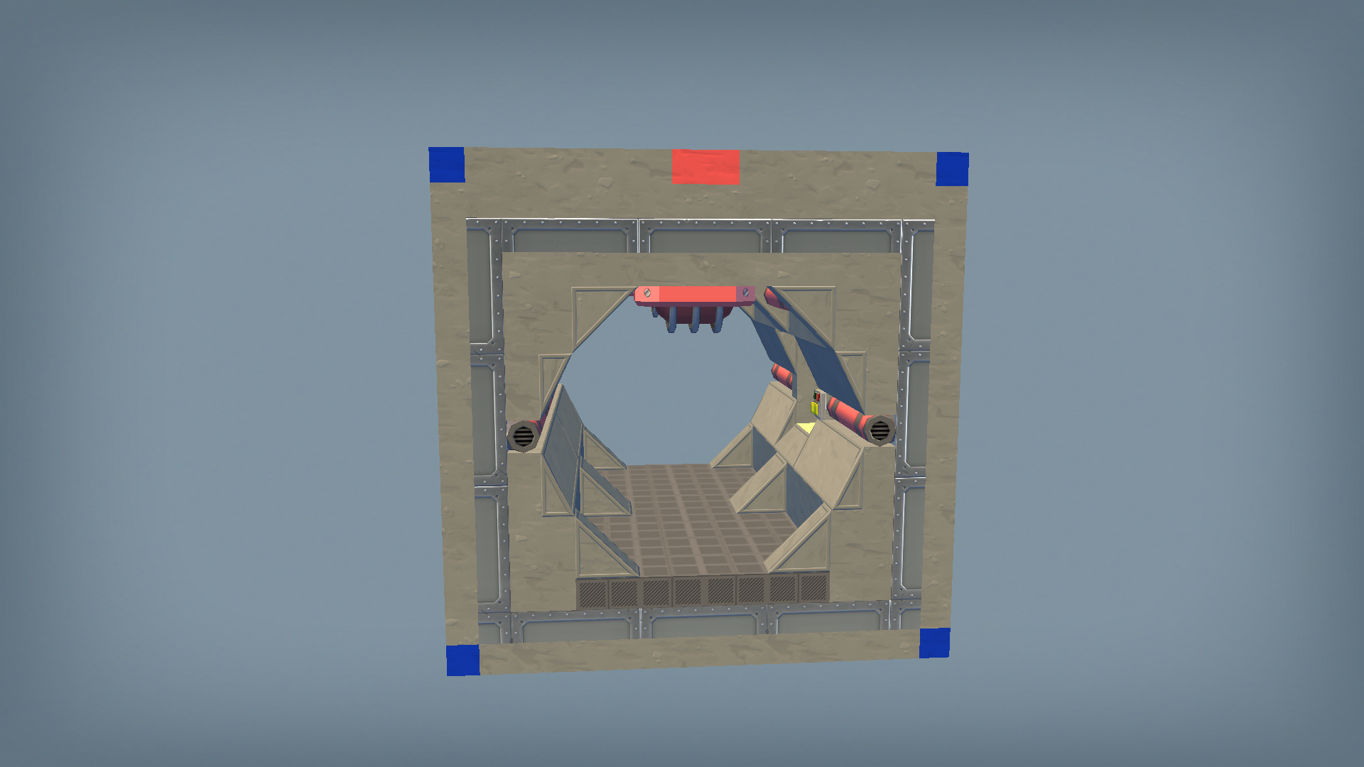 b3k block reinforced corridor connection