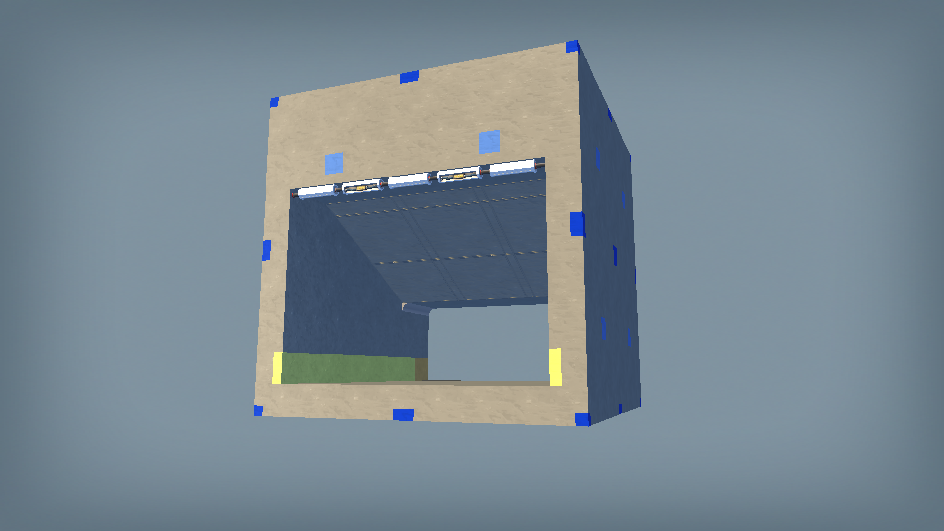 b3k block corridor RtoL connector