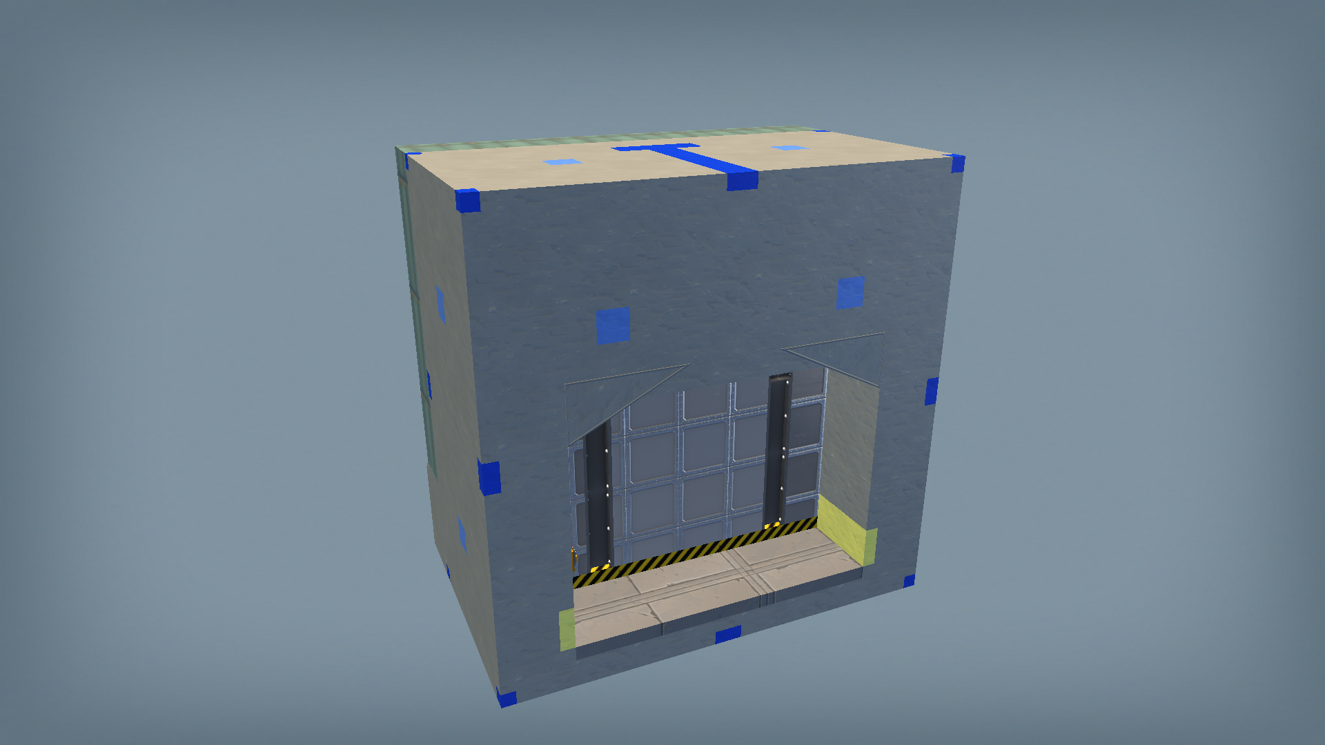 b3k block big door outside