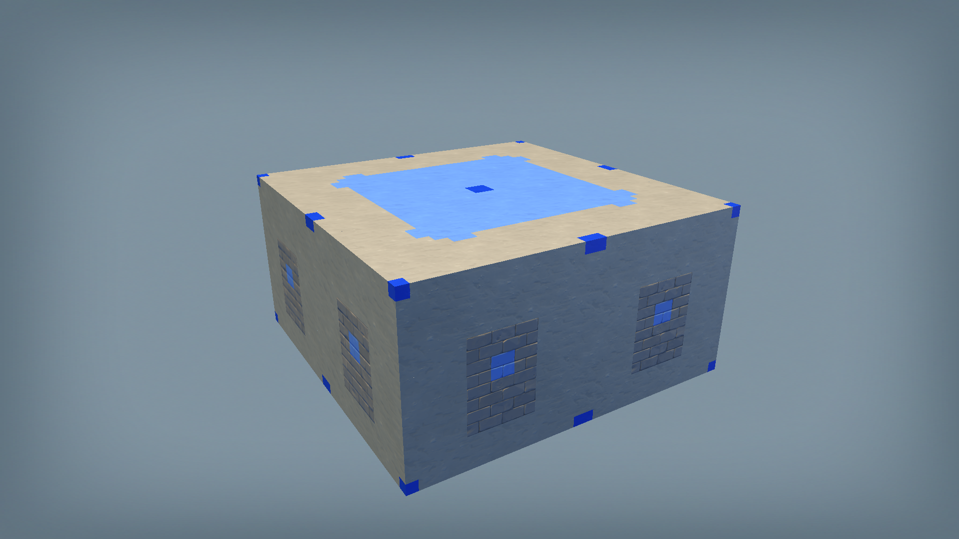 b3k block staircase hat part