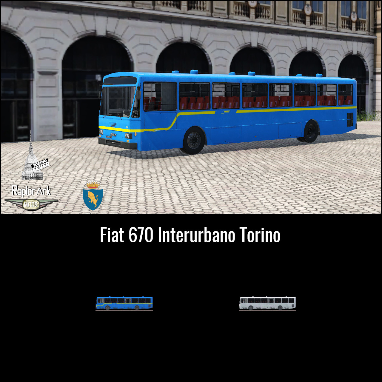Fiat 670 Torino bus