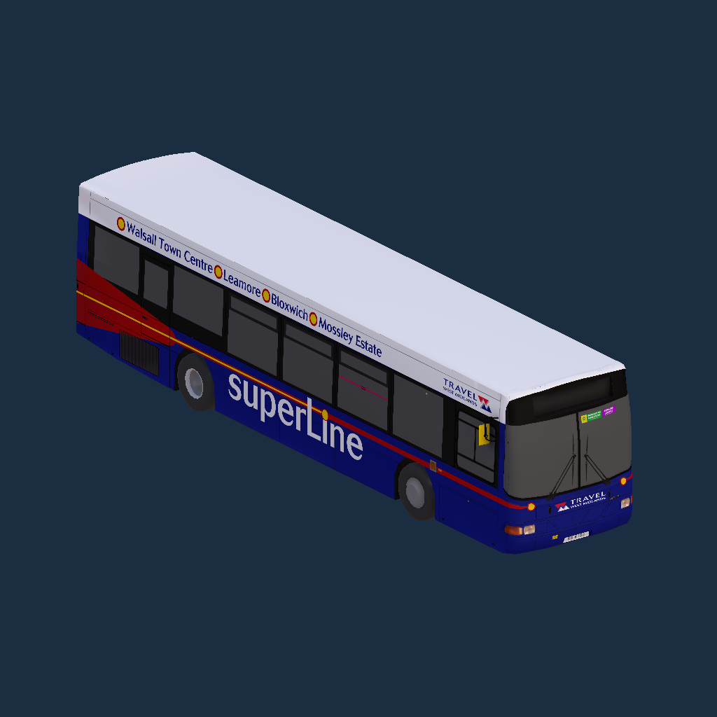 Volvo B10L - Wright Liberator TWM SuperLine Mossley Estate