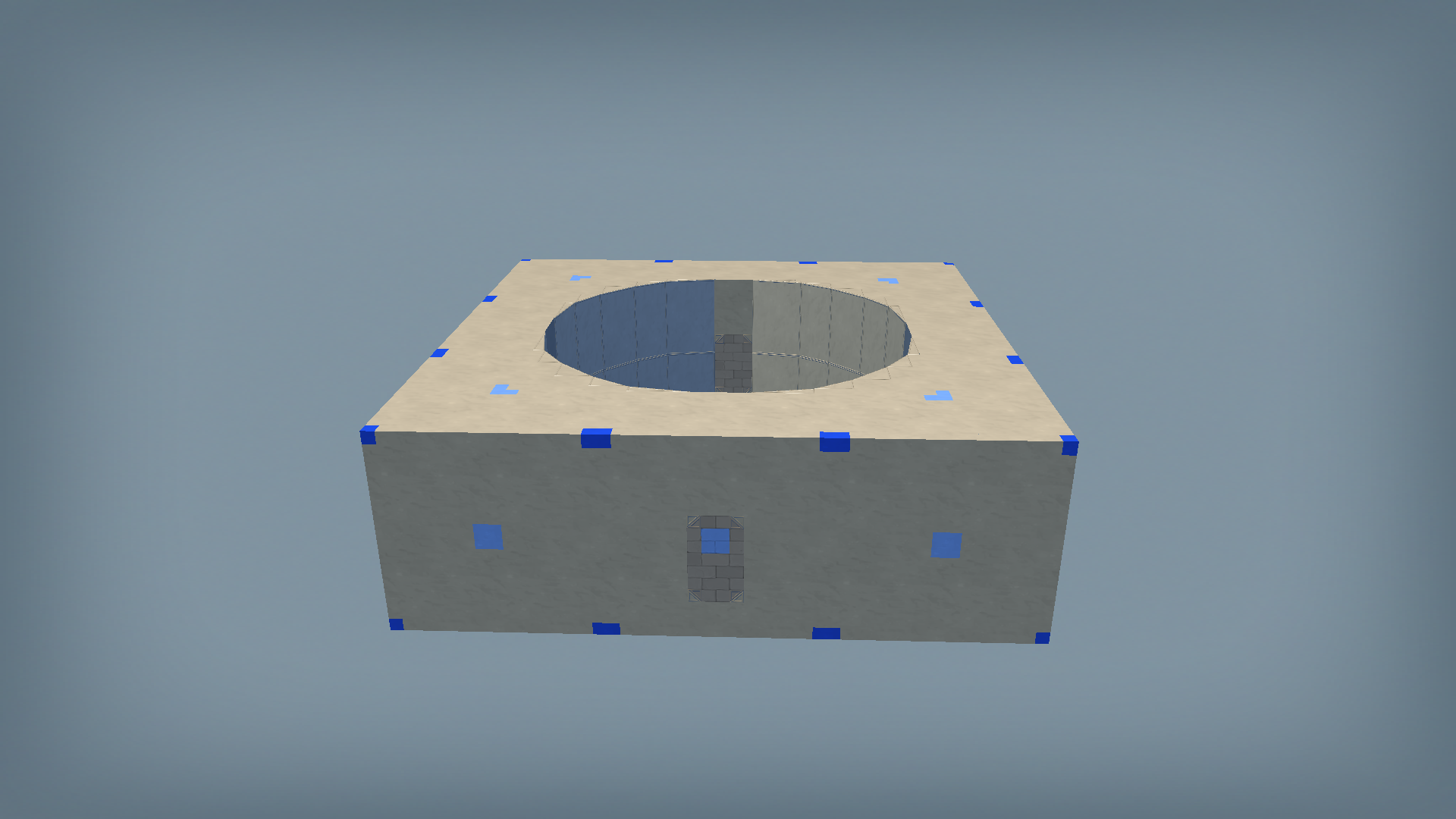 b3k block 2:2 silo midle intersection