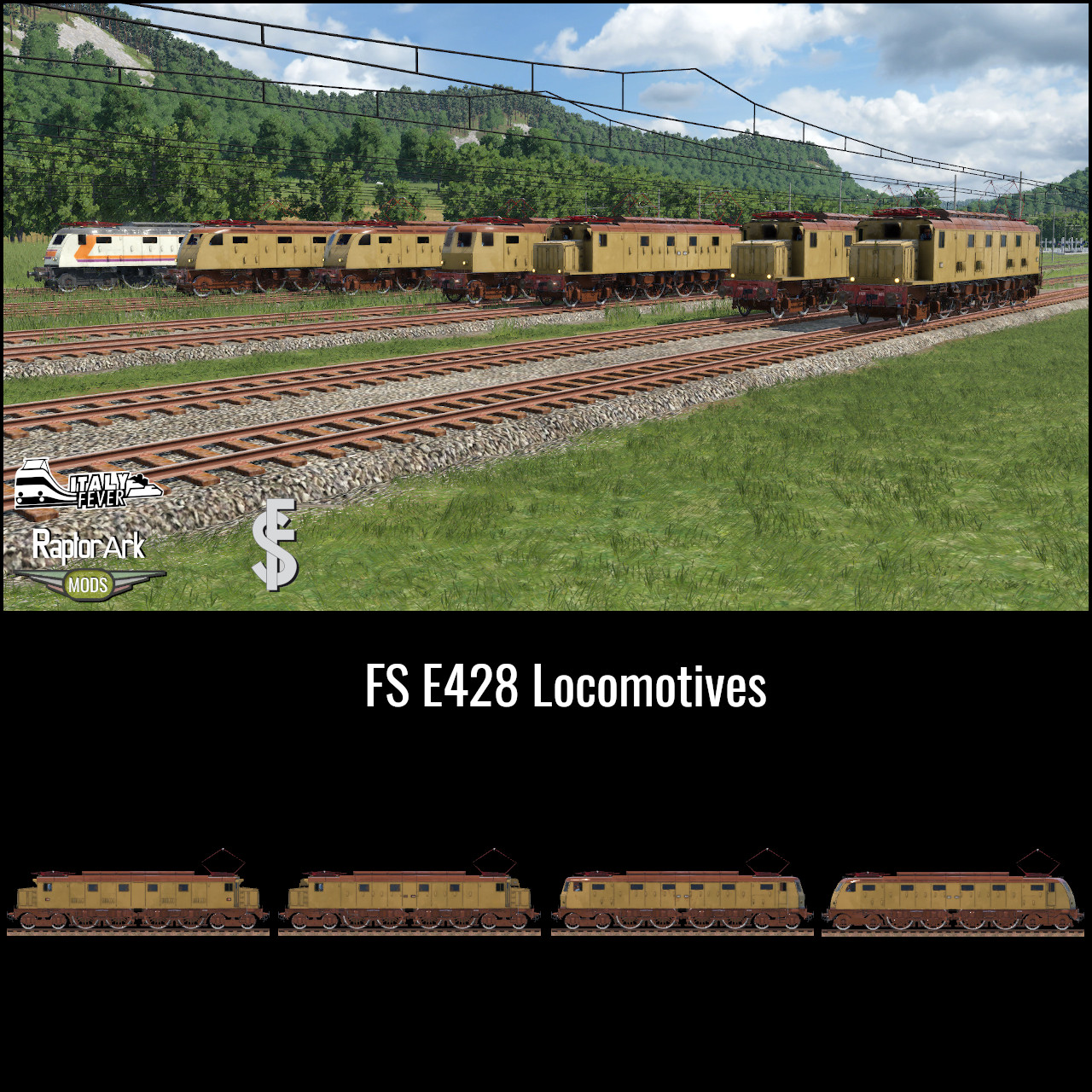 FS E428 Locomotives