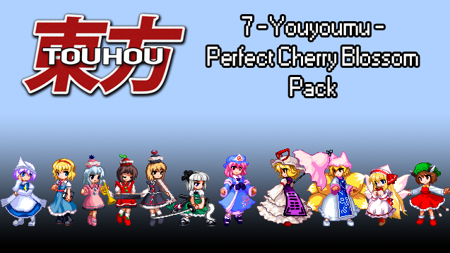 Steamワークショップ::Touhou 7 - Perfect Cherry Blossom Character Pack