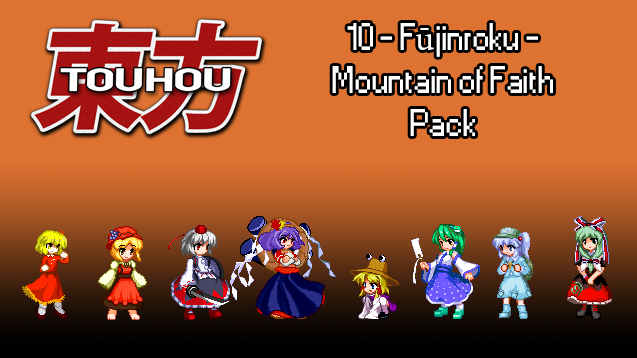 Touhou 10 - Mountain of Faith Character Pack