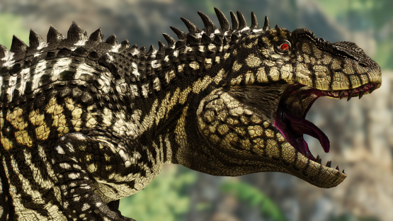 SALVATOR Ceratosaurus Mutation + Argentine Black Tegu Skin