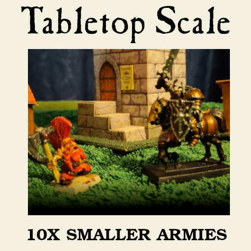 Tabletop Scale - 10x smaller battles [beta]
