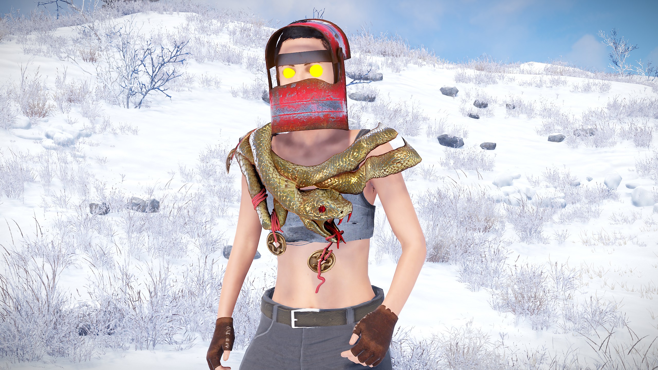 Lunar Snake Poncho
