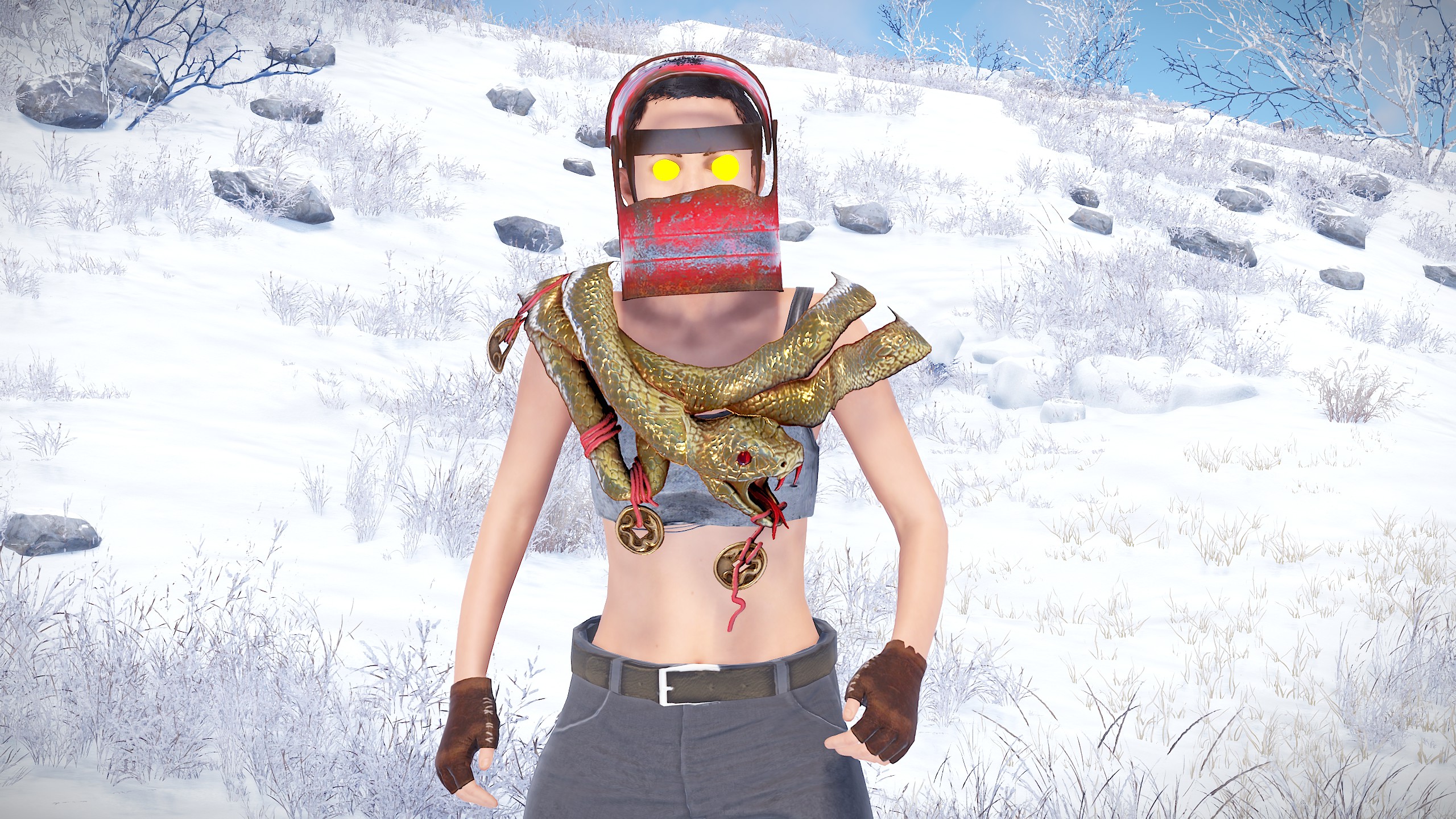 Lunar Snake Poncho