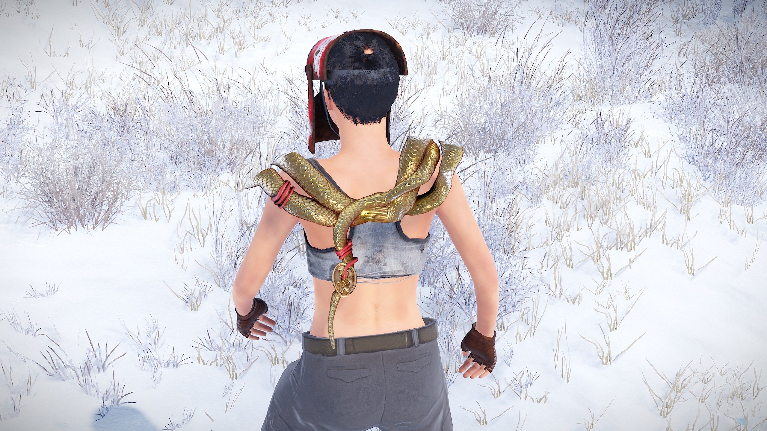 Lunar Snake Poncho
