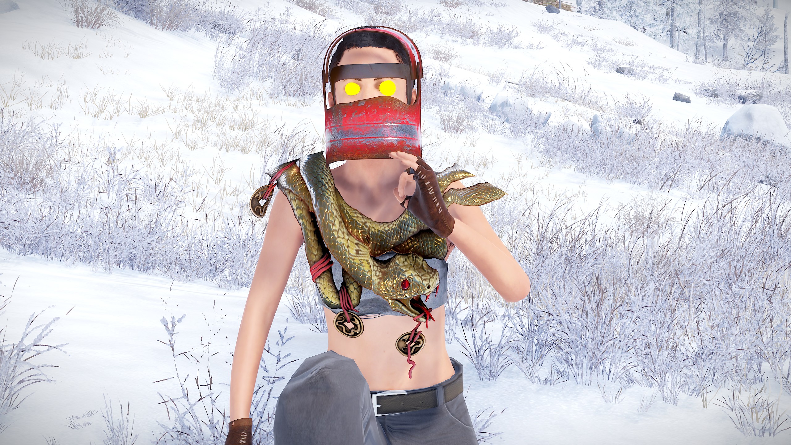 Lunar Snake Poncho