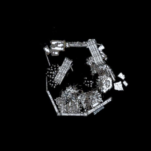 Burned ruins 1