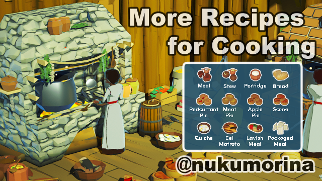 More Recipes for Cooking