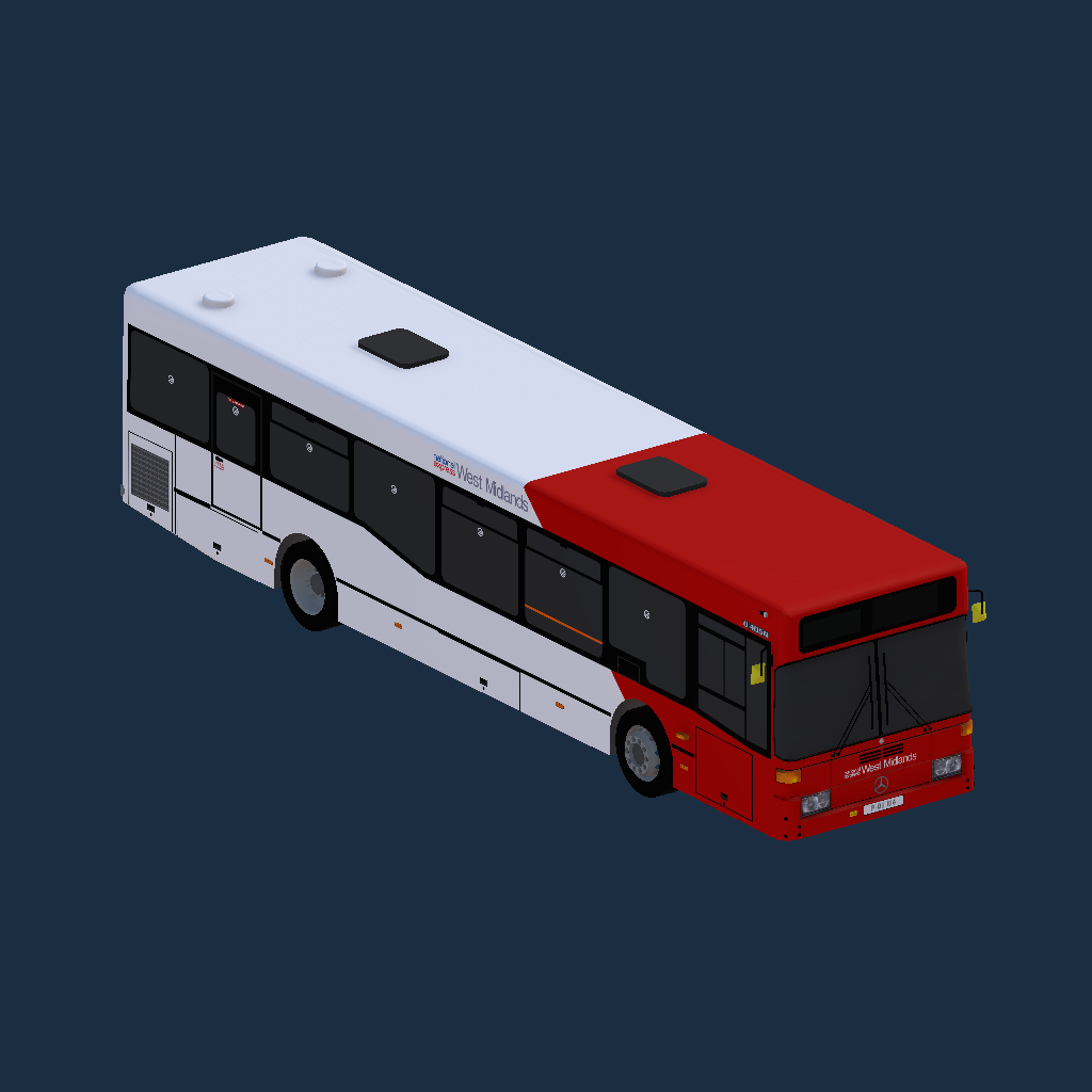 Mercedes-Benz 0405N - National Expres West Midlands no bars