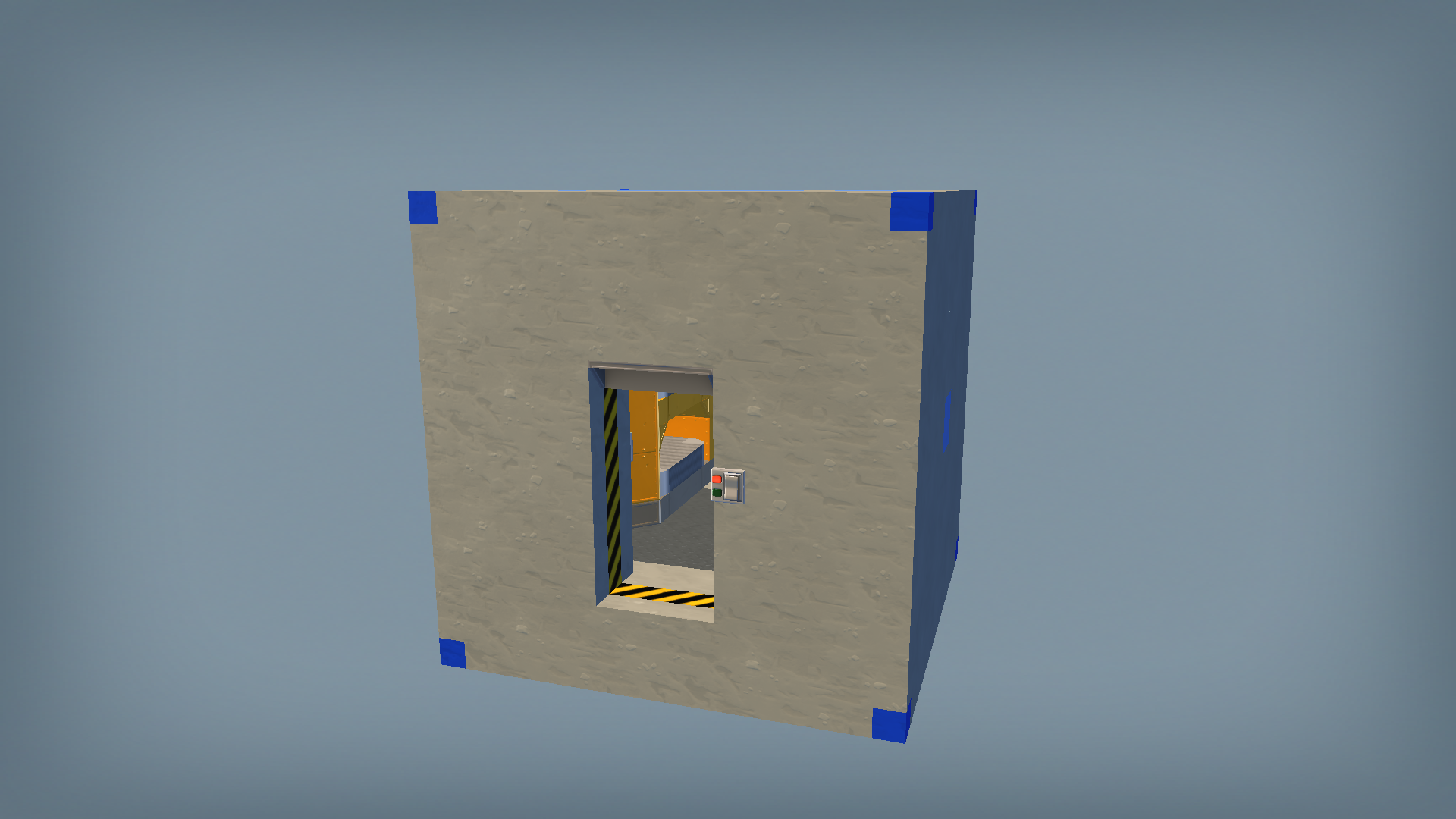 b3k block bunk room short (4 occupants)