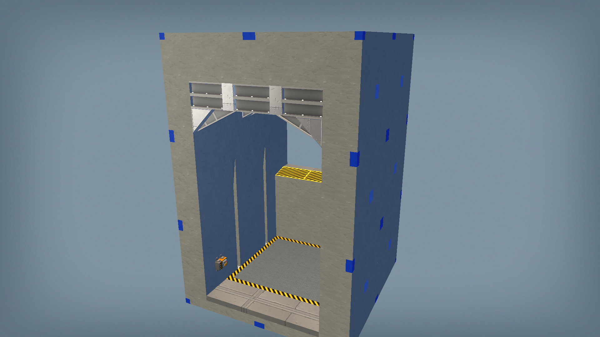 b3k block large freight elevator